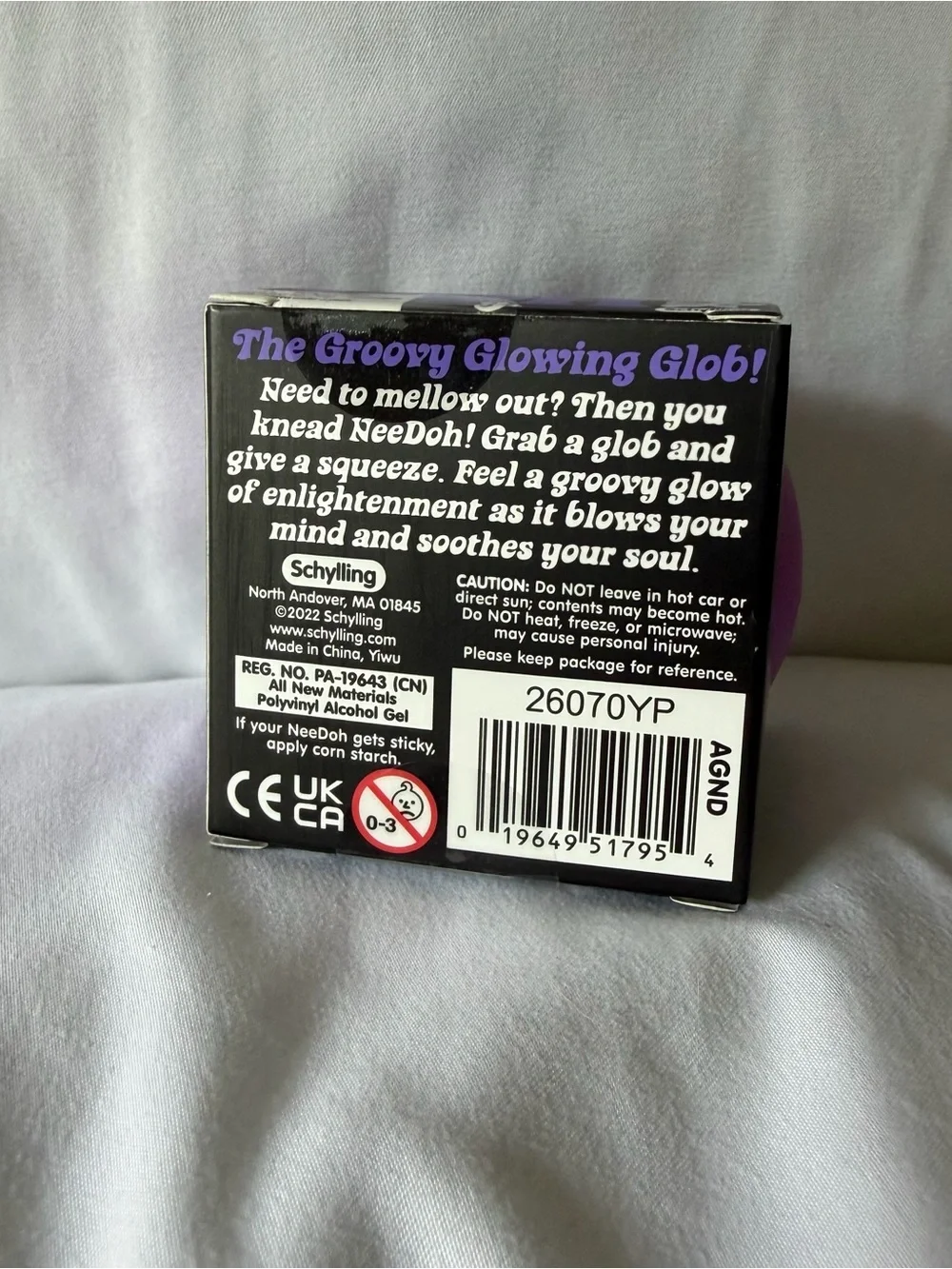 Glow in the Dark Needoh Purple